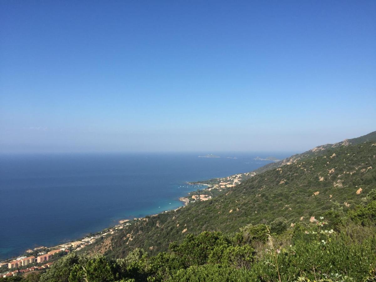 Ajaccio Magnifique T2 37M2 Centre Ville Vue Mer Au Bord De La Plage Neuf 4 Couchages Balcon Parking Prive Ferme Clim Wifi Ngoại thất bức ảnh